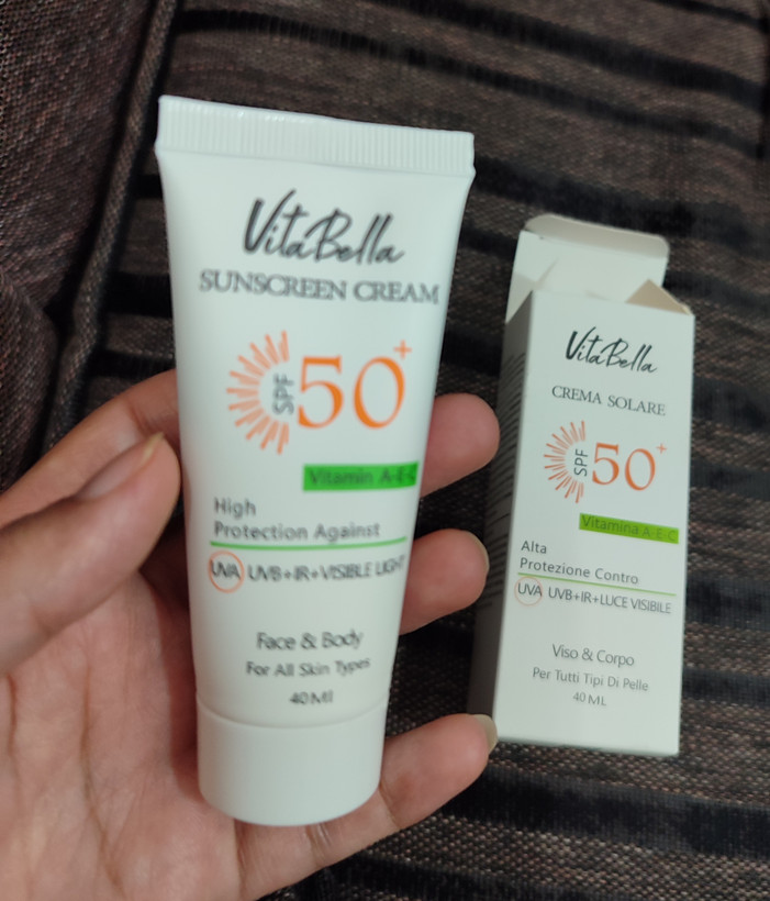 ضدآفتاب spf50ویتابلا