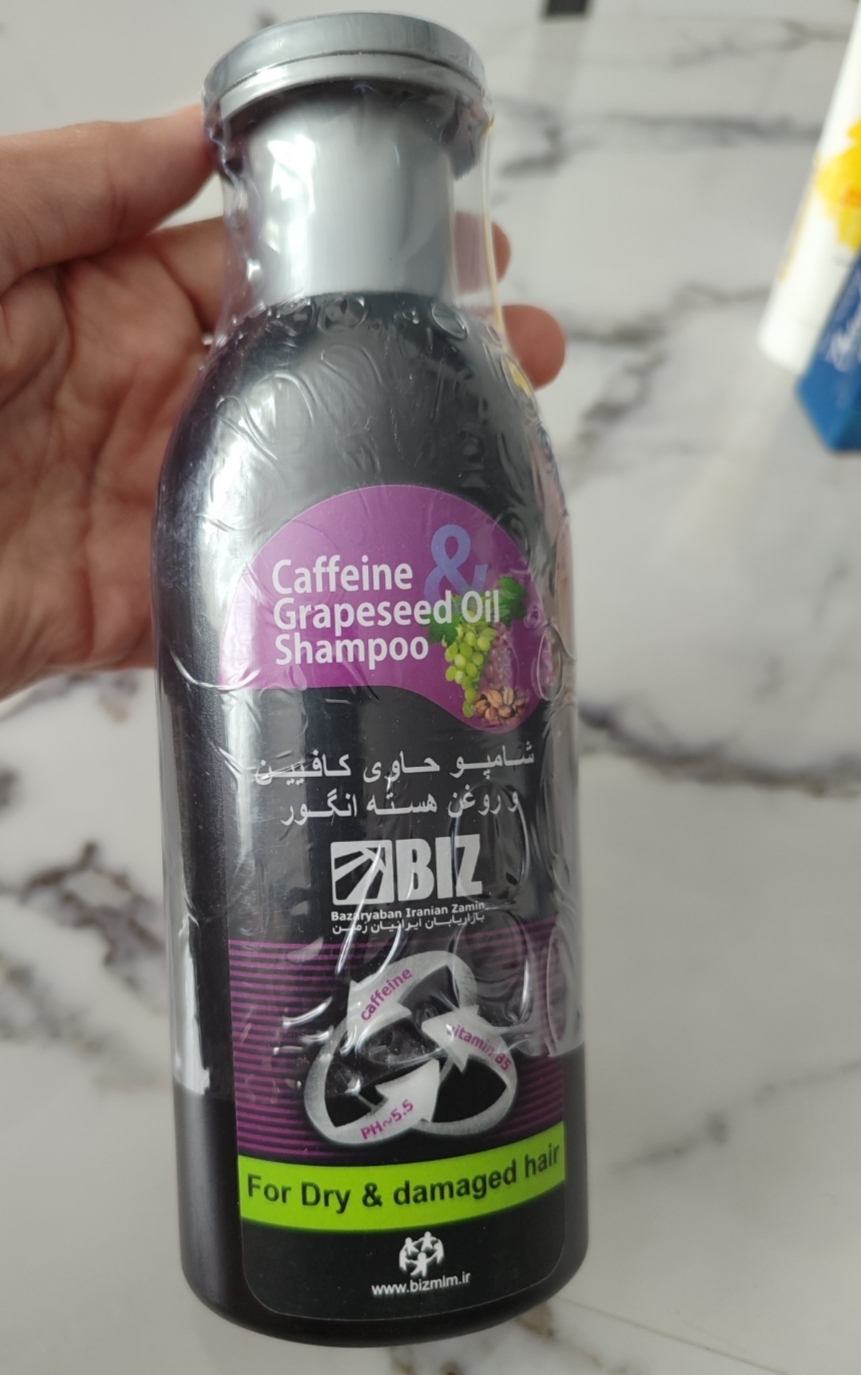 شامپوکافیین و روغن هسته انگور